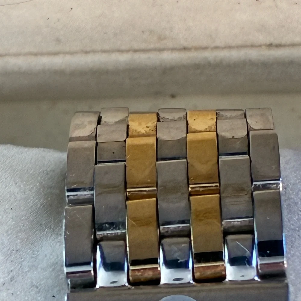 Michele Deco Chronograph Date .05 Carat Real Diamonds Womens Watch MWW06A000779 - Picture 6 of 8